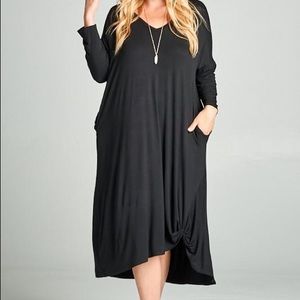 Emerald Collection Black long Sleeve Dress
